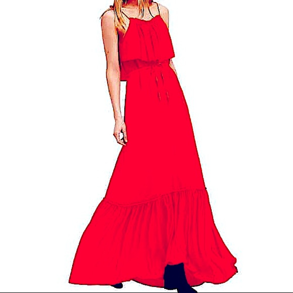 NWT FREE PEOPLE COCO TIE SUMMER DRESS
